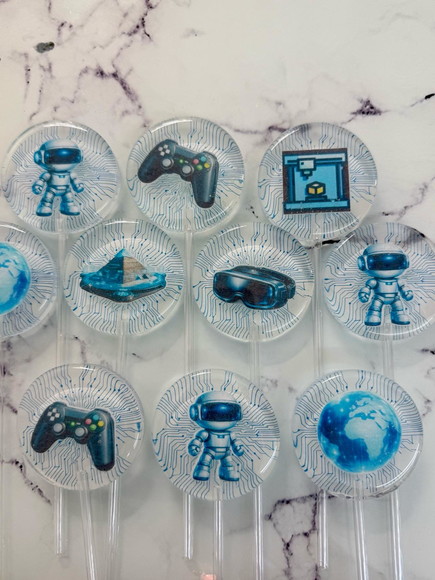 Pirulito de Cristal Tecnologia e Vídeo Game