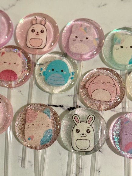 Pirulito de Cristal Squishmallow