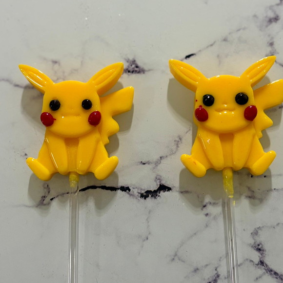 Pirulito de Cristal Pikachu Pokemon