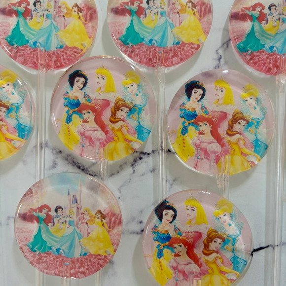 Pirulito de Cristal Princesas