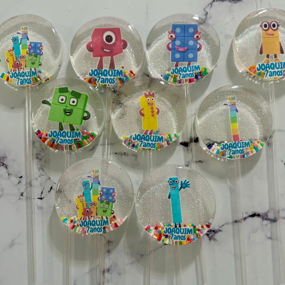 Pirulito de Cristal Numberblocks