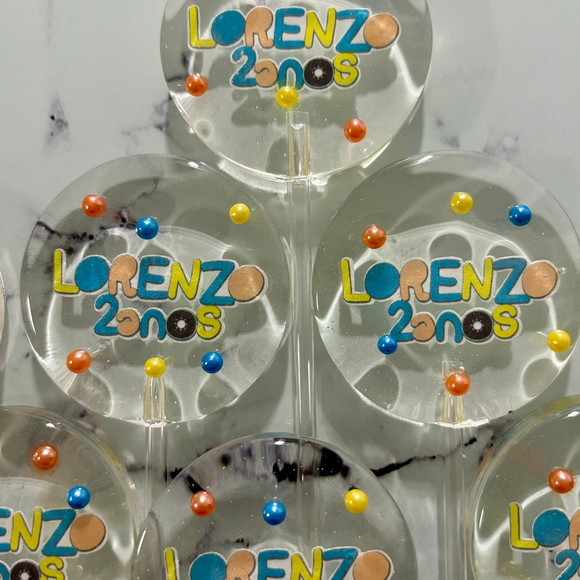 Pirulito de Cristal Personalizado