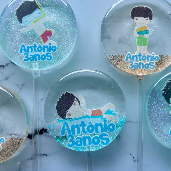 Pirulito de Cristal Pool Party - Imagem 3