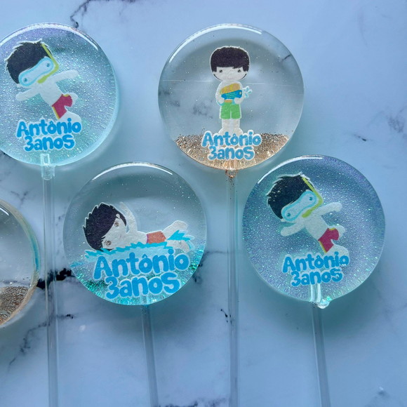 Pirulito de Cristal Pool Party - Imagem 2