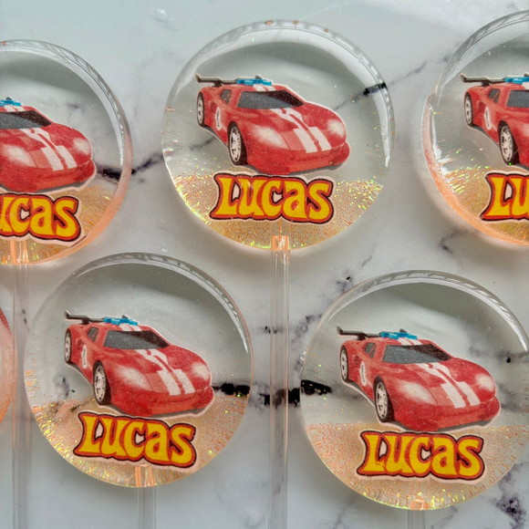 Pirulito de Cristal Hot Wheels