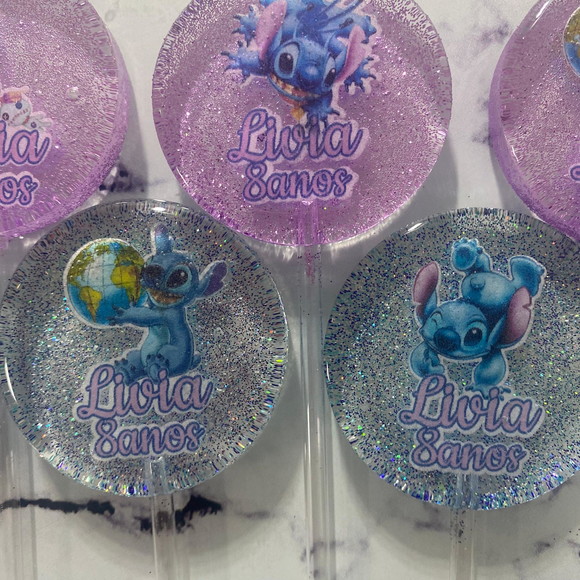 Pirulito de Cristal Lilo e Stitch - Imagem 2