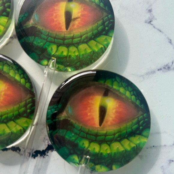 Pirulito de Cristal Olho de Dinossauro - Imagem 3