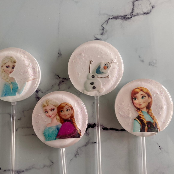Pirulito de Cristal Frozen
