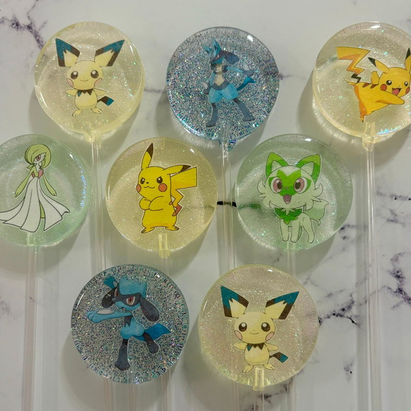 Pirulito de Cristal Pokemon - Imagem 3