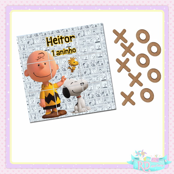 Jogo da Velha Snoopy