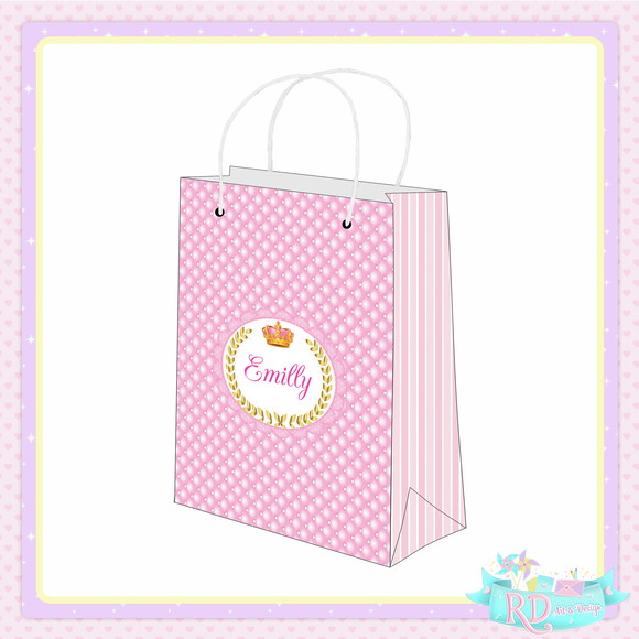 Sacolinha Personalizada Realeza