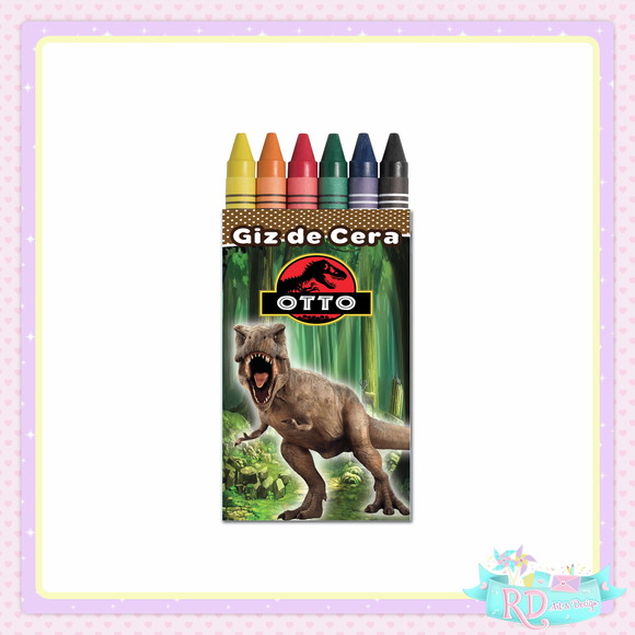 Giz de Cera Dinossauro