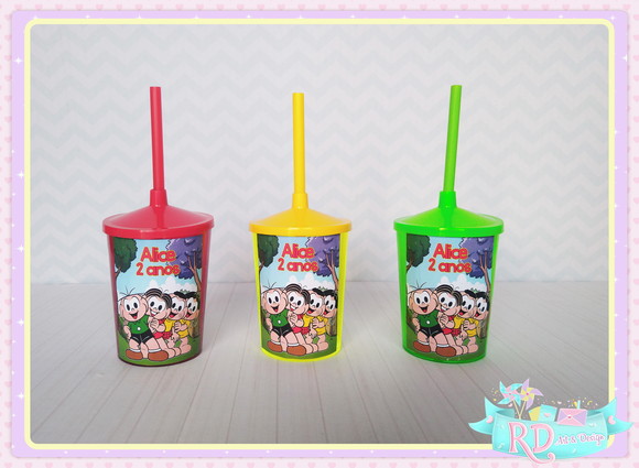 Copo Shake Turma da Mônica