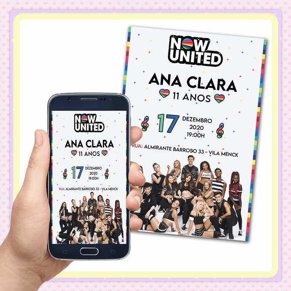 Convite Digital Now United