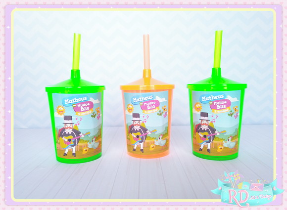 Copo Shake Fazendinha do Bita