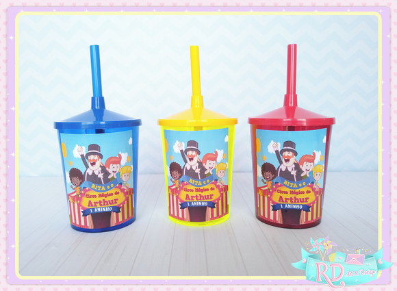 Copo Shake Circo do Bita