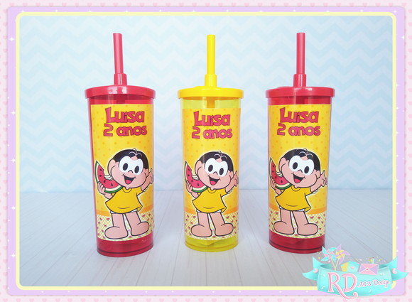 Copo Long Drink com Tampa Magali
