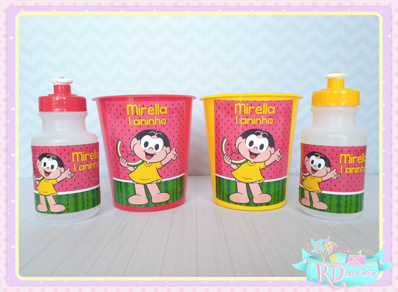 Kit Baldinho e Squeeze Magali