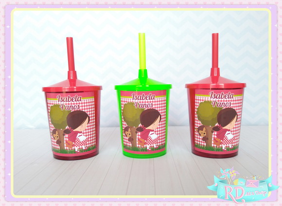 Copo Shake Chapeuzinho Vermelho