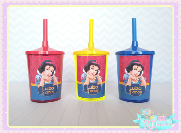 Copo Shake Branca de Neve