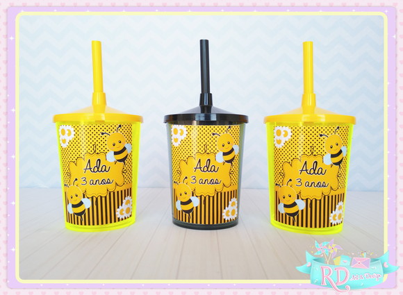 Copo Shake Abelhinha