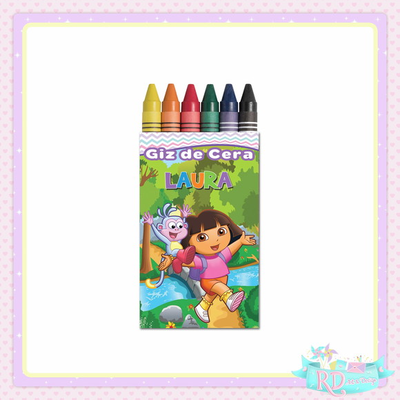 Giz de Cera Dora Aventureira