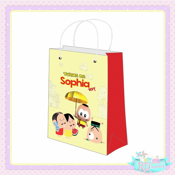 Sacolinha Personalizada Turma da Mônica Toy