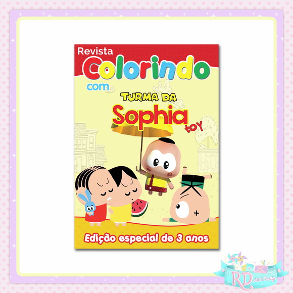Livrinho de Colorir Turma da Mônica Toy