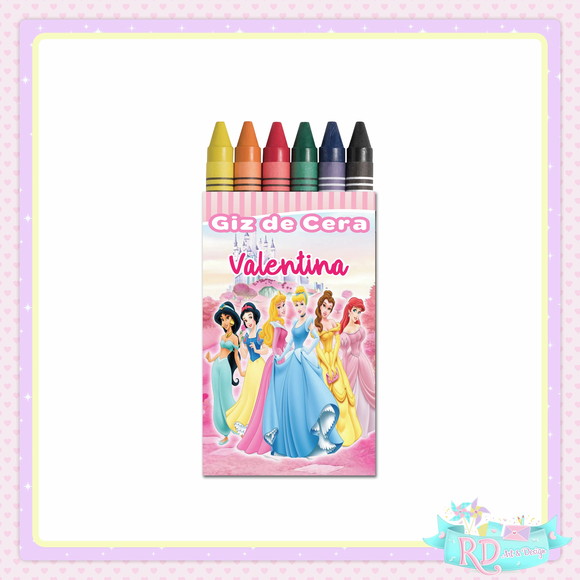 Giz de Cera Princesas