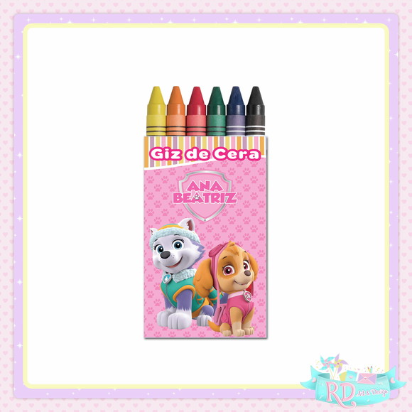 Giz de Cera Patrulha Canina
