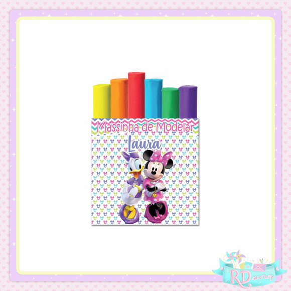 Massinha de Modelar Minnie e Margarida