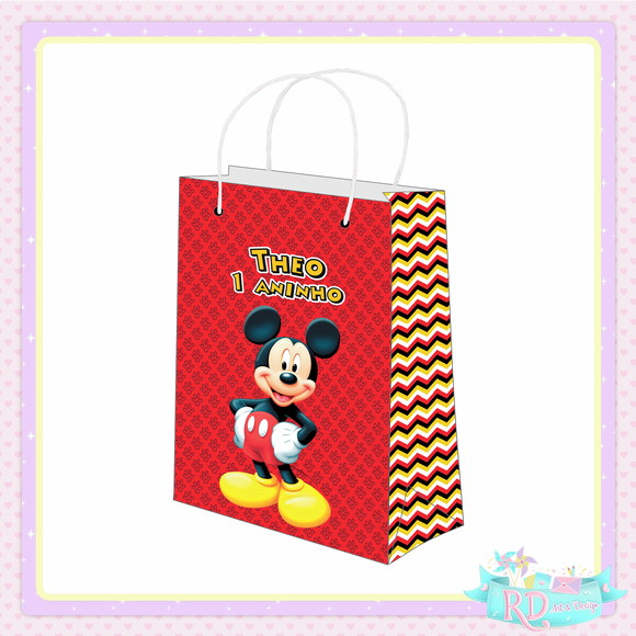 Sacolinha Personalizada Mickey