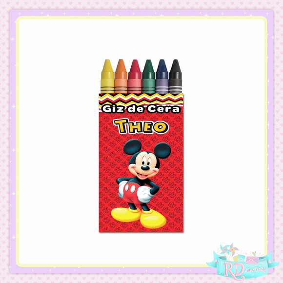 Giz de Cera Mickey