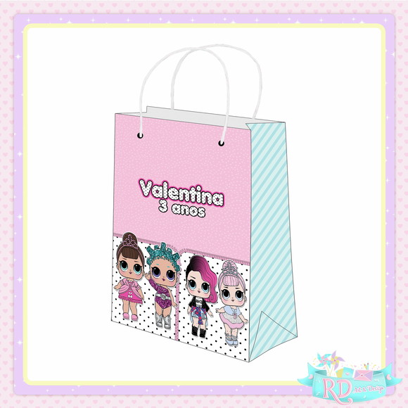 Sacolinha Personalizada Lol Surprise
