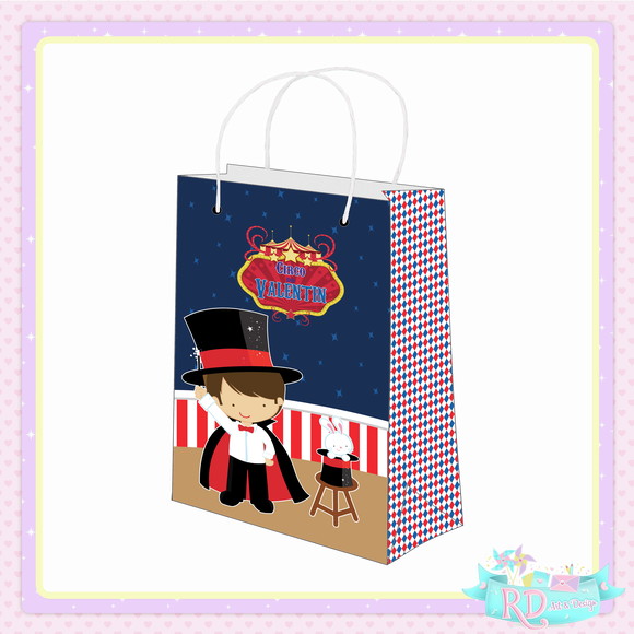 Sacolinha Personalizada Circo