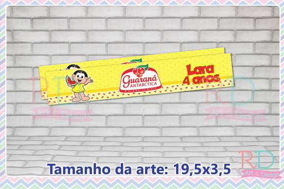 Rótulo Guaraná Magali