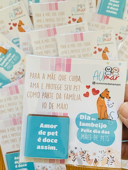Arquivo Digital Card La Creme Mães de Pet - Imagem 2