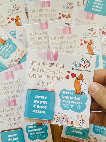Arquivo Digital Card La Creme Mães de Pet - Imagem 3