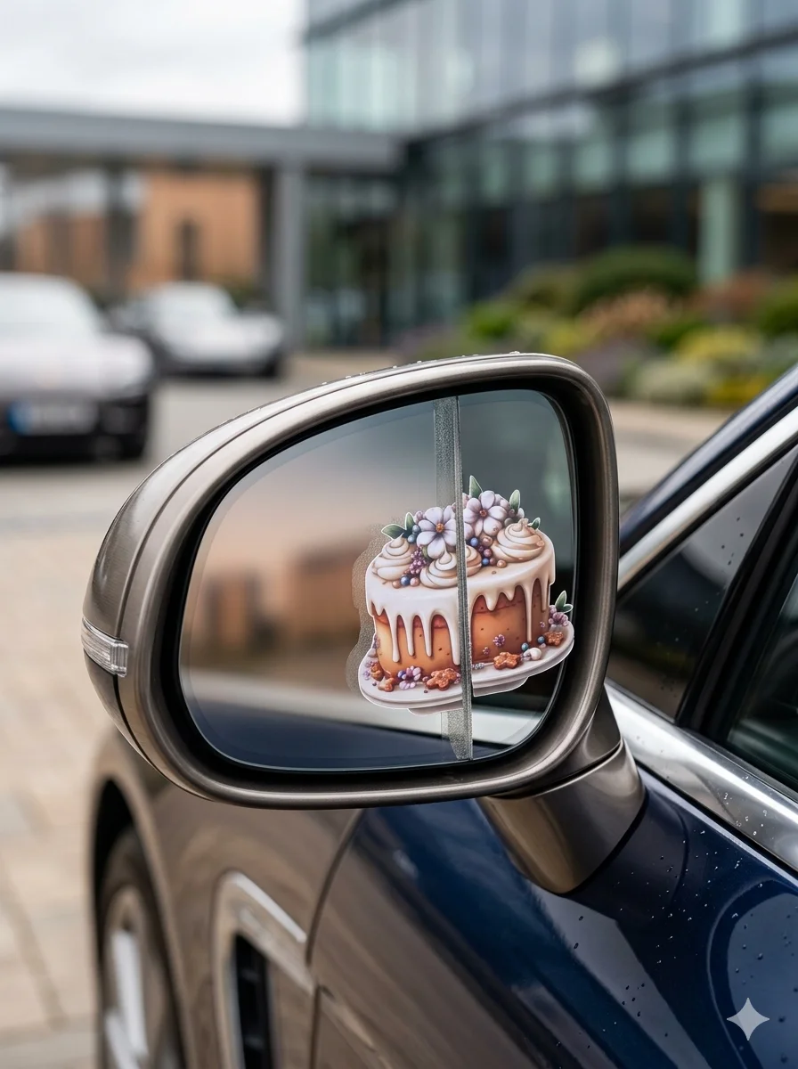 Kit Arquivo Digital Cartão de Visitas Bolos Retrovisor - Imagem 8