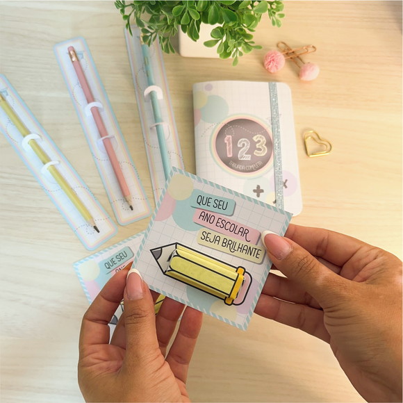 Kit Digital Mimos Volta as Aulas Candy Colors - Imagem 3