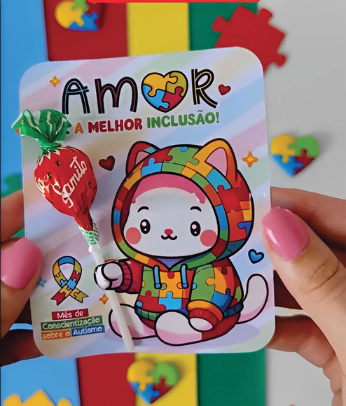 Arquivo Digital Porta Pirulito Conscientização do Autismo - Imagem 3