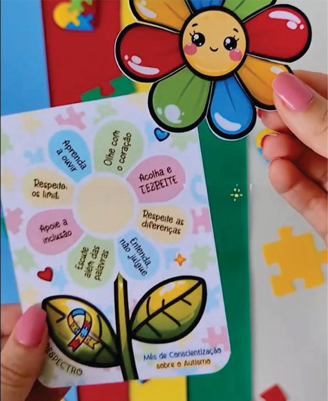 Arquivo Digital Porta Moedinha Concientização do Autismo - Imagem 5