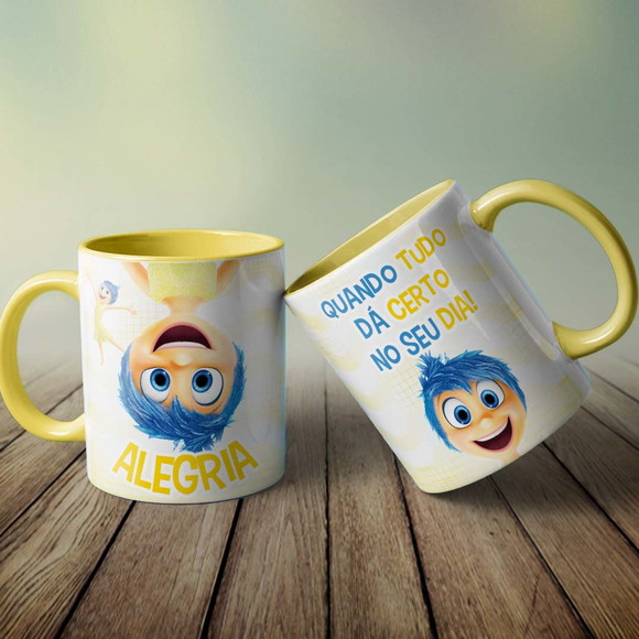 Arquivo Digital Arte para Caneca Emoções