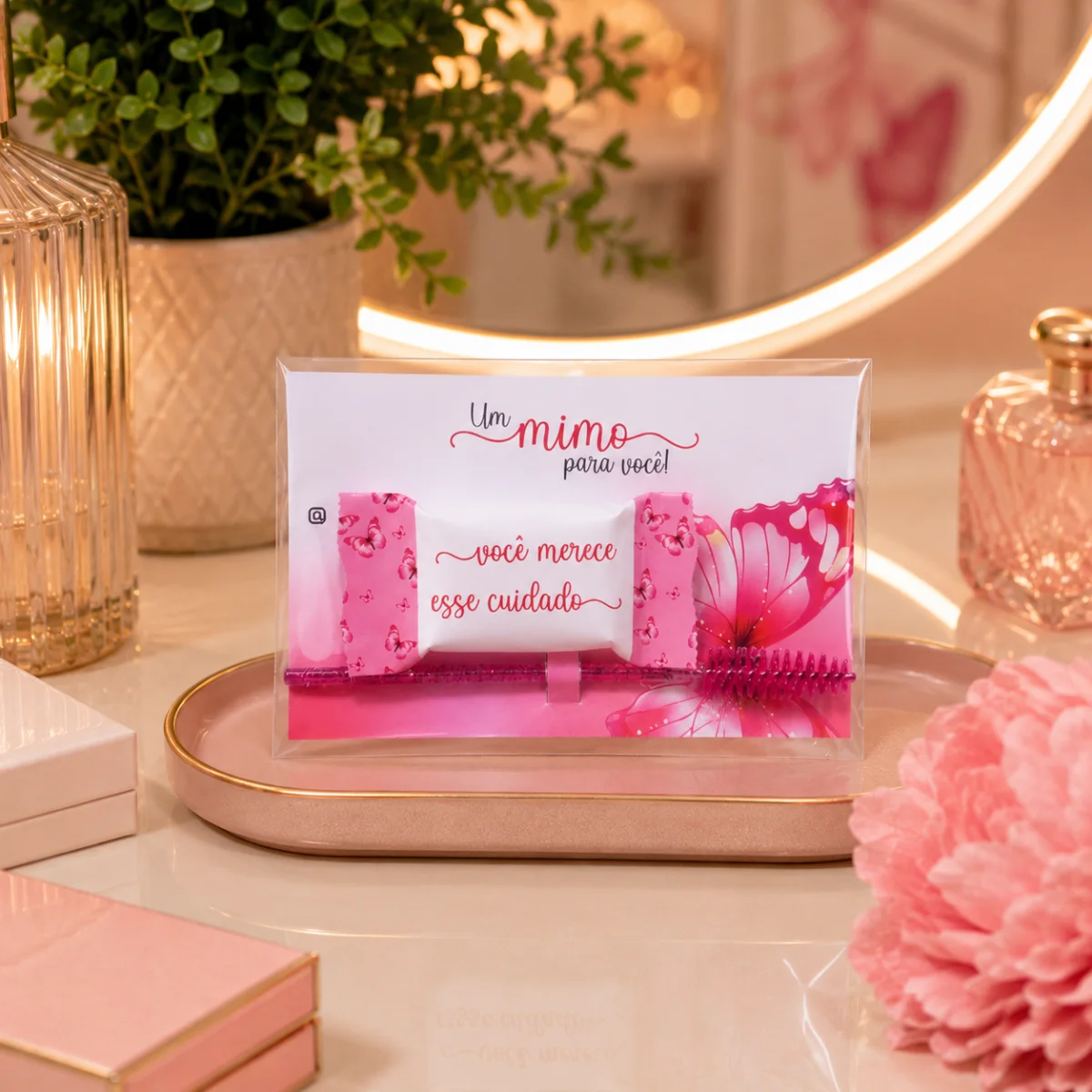 Arquivo Digital Porta Escova de cíliod com Balinha - Imagem 1