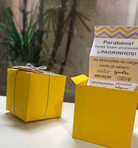 Arquivo Digital Caixinha Sanfonada para Padrinhos - Imagem 5