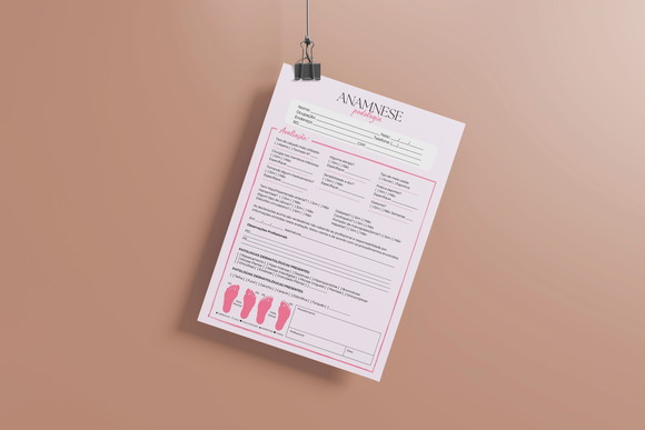 Arquivo Digital Ficha de Anamnese Podologia - Imagem 2