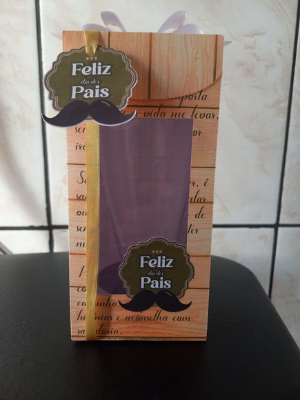 Arquivo Digital Caixa Copo Tulipa Dia dos Pais 300ml - Imagem 4