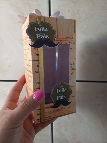 Arquivo Digital Caixa Copo Tulipa Dia dos Pais 300ml - Imagem 6