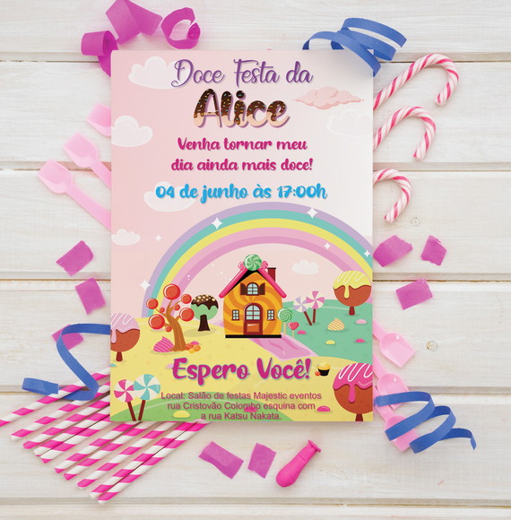 Convite Digital Doces (editamos com seus dados)