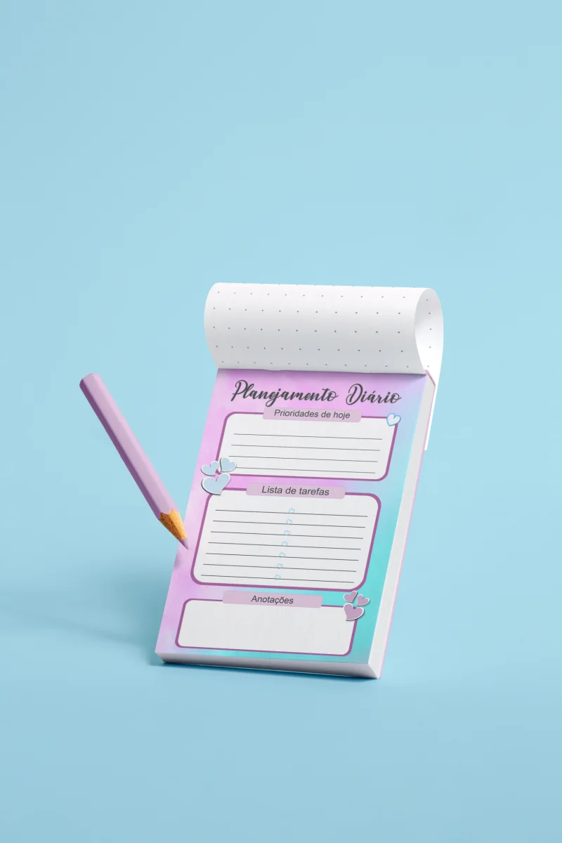 Arquivo digital Bloco planejamento diário PDF - Imagem 2